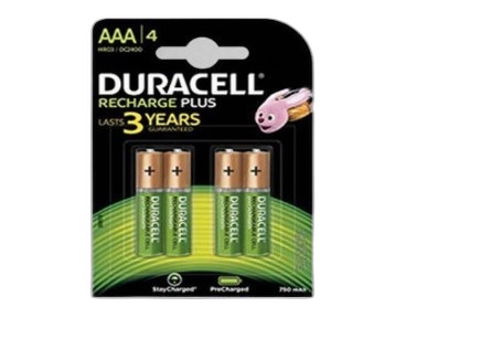 DURACELL R3 750 MAH PUNJIVA ¼